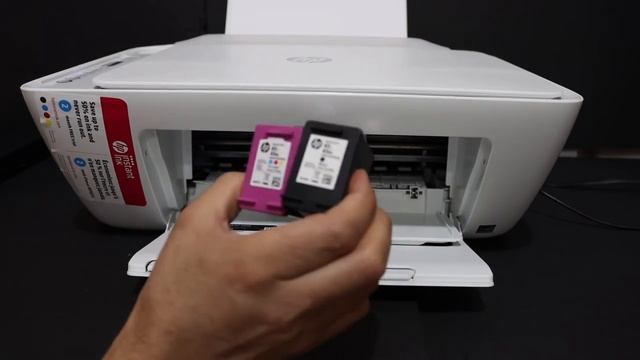 HP Deskjet 2620 Ink cartridge Replacement, review !! смотреть онлайн