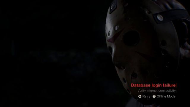 DATA BASE LOGIN FAILURE FRIDAY THE 13TH THE GAME смотреть онлайн