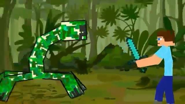 Drawing cartoons 2 minecraft mutant creeper download models смотреть онлайн