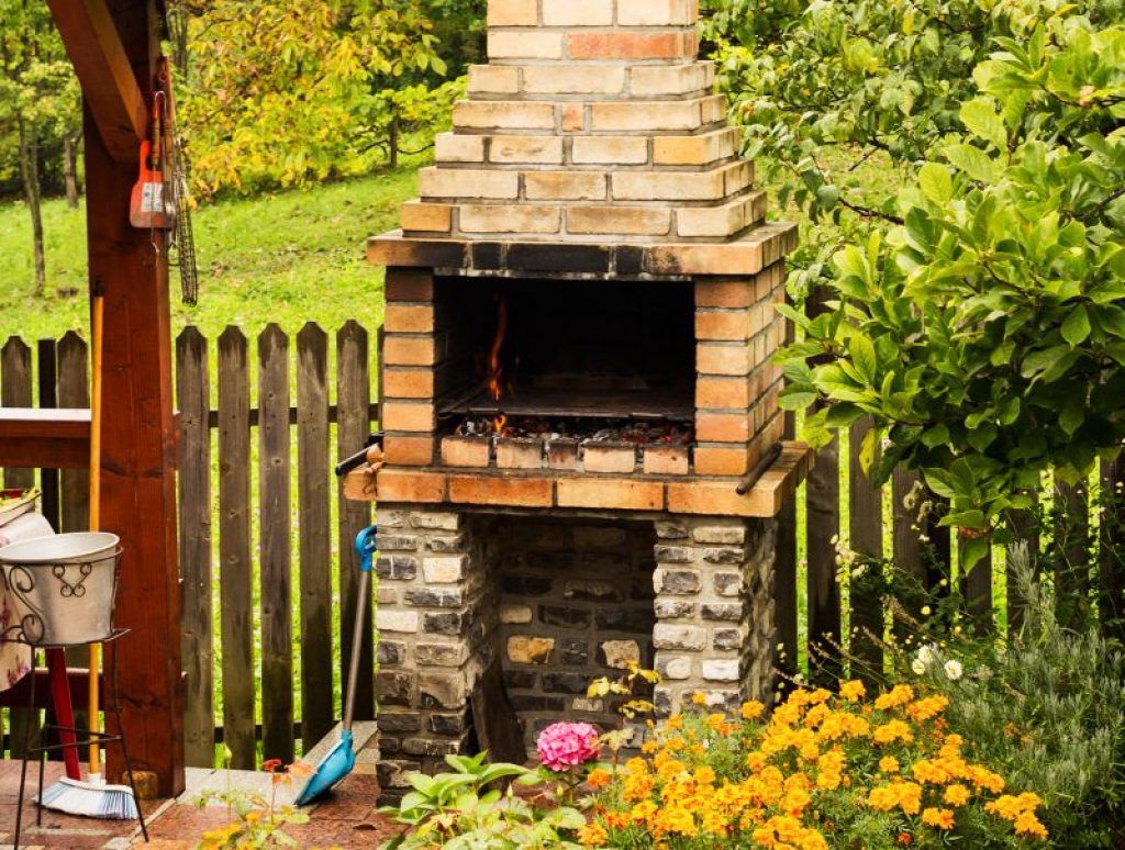 Простые мангалы из кирпича _ 3 идеи и схемы.