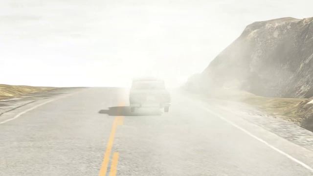 Granny and Grandpa's Cars doing Chicken Race - BeamNG.drive смотреть онлайн