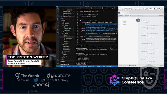 From GraphQL Zero to GraphQL Hero with RedwoodJS - Tom Preston-Werner, GraphQL Galaxy 2021 смотреть онлайн