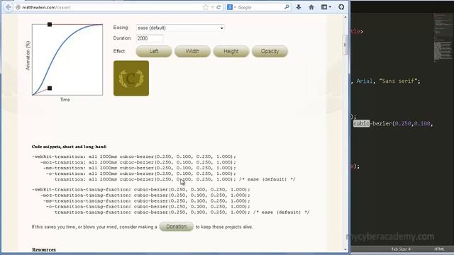 Transformaciones en CSS3 - 12 - Curva Bezier смотреть онлайн