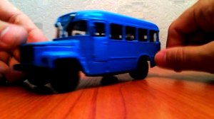 Обзор автобуса ПАЗ. КАВЗ. В масштабе 1:43