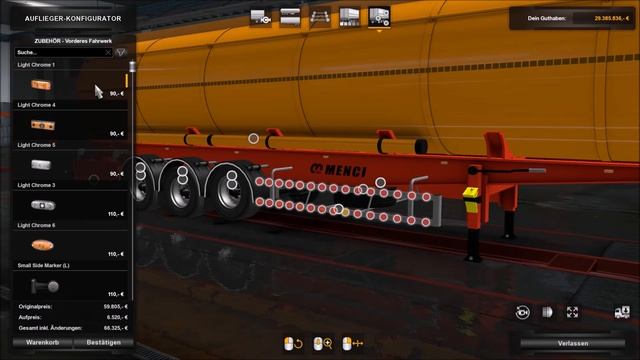 [ETS2 v1.36] Ownable Menci Cistern Trailer *Best Class Trailer* смотреть онлайн