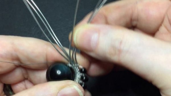 Ep.5 Woven wire wrapped Globe Pendant tutorial, reading aloud about ancient history from Wikipedia