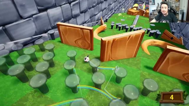 POR ERROR DESCUBRO LAS 2 METAS OCULTAS JAJA! GOLF IT con WILLY! смотреть онлайн