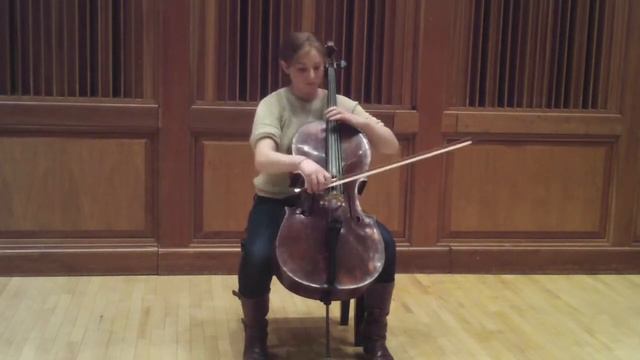 Schumann Cello Concerto, 1st Mvt. смотреть онлайн