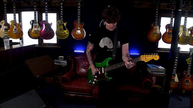 FENDER USA 1962 Heavy Relic HSS Stratocaster "Lime Green + Rosewood" (2022) / SQUEALING PIG GUITARS смотреть онлайн