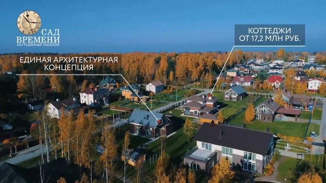 Строительный трест. Коттеджный посёлок "Сад времени", осень 2018 г. смотреть онлайн