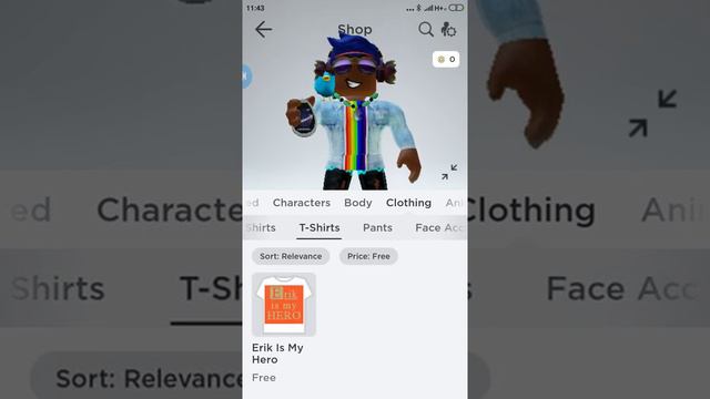 Игры /// Roblox /// Бесплатная одежда 😨😱😨 смотреть онлайн