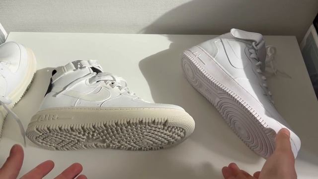 Приехали форсы за 20к // Nike Air force 1 Mid и Utility смотреть онлайн