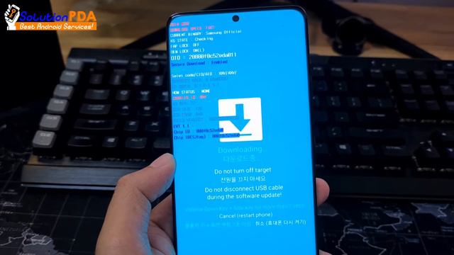 Put Into Download Mode Samsung S21/S21+/S21 Ultra