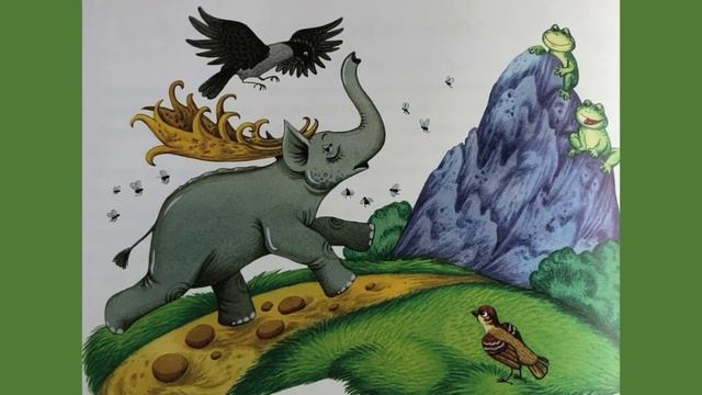 Сказка - шутка. Почему у слона такие уши и глаза?? смотреть онлайн