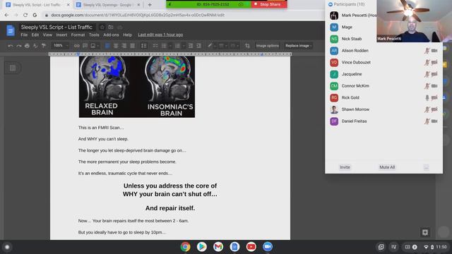 Copywriting Roundtable - Free Sunday’s at 11am PST | How To Write VSLs | Sleep VSL Example смотреть онлайн