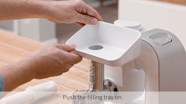 Bosch MUM Kitchen Machine - Meat Mincer смотреть онлайн