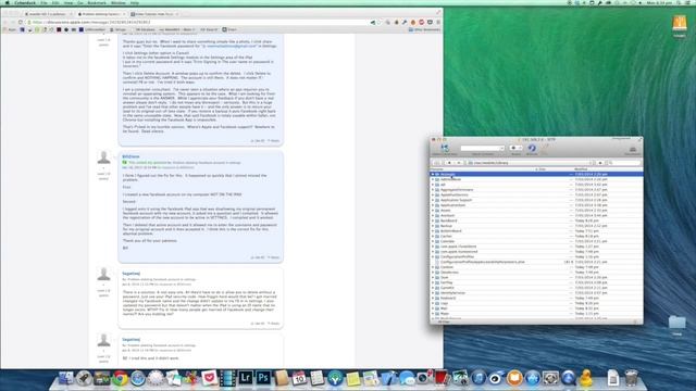How to delete a facebook account from ios7 when it wont let you. смотреть онлайн