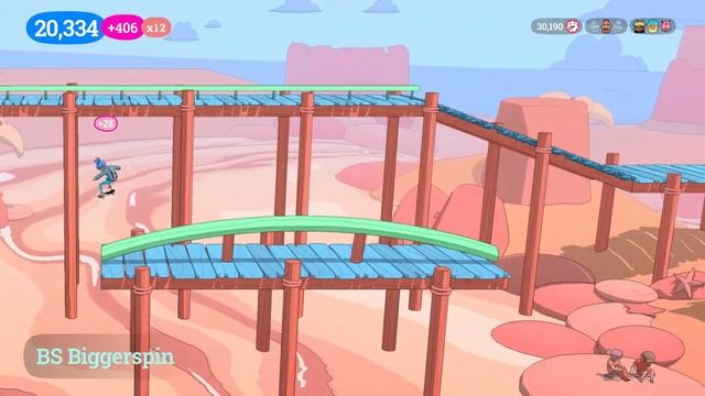 The Scoop - All Mike's Challenges of Sunshine Valley (OlliOlli World 100% Walkthrough) смотреть онлайн