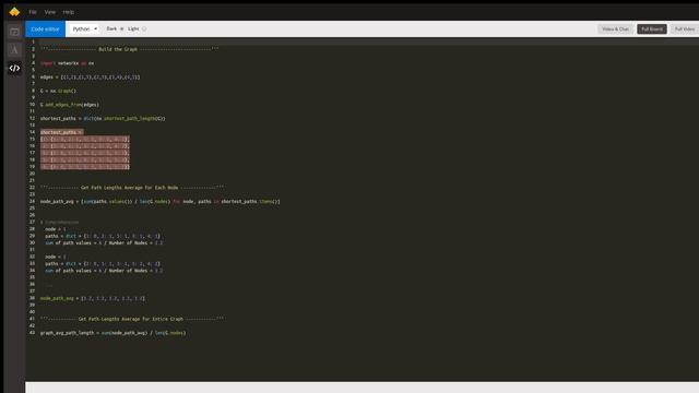 Determine the Average Shortest Path Length for a Graph Using Python & NetworkX смотреть онлайн