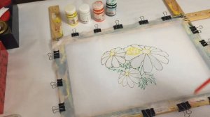 Батик.  Уроки для начинающих. № 2. Работа с контуром