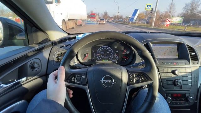 Operation Of The Adaptive Cruise Control (autopilot) On The Opel Insignia 2013