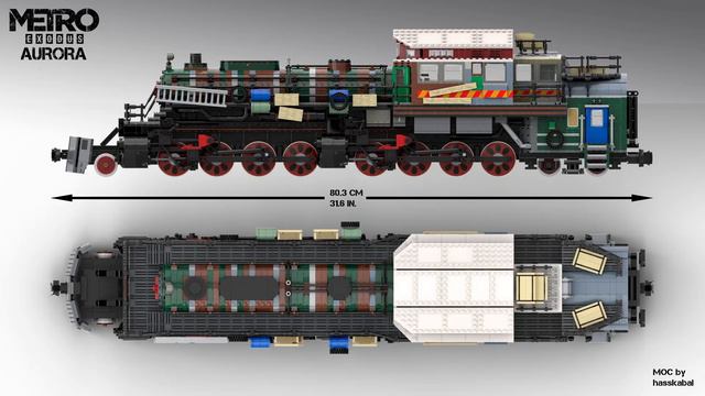 Lego MOC Metro Exodus - AURORA By Hasskabal