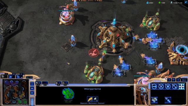 Starcraft 2 1v1 MB als Protoss Folge 066 - Diamant 2 !!! ( german / deutsch ) Sc2 смотреть онлайн