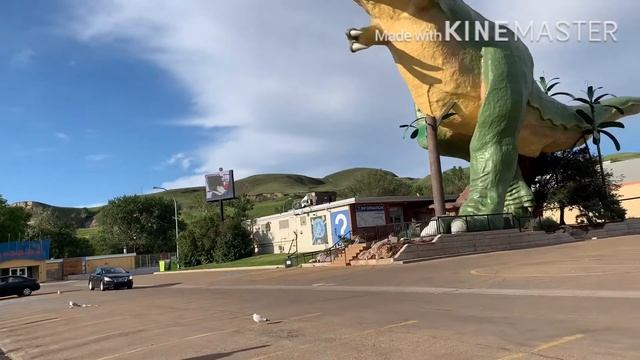 World’s Largest Dinosaur / Drumheller, Alberta, Canada / Roadside Attractions #1 смотреть онлайн