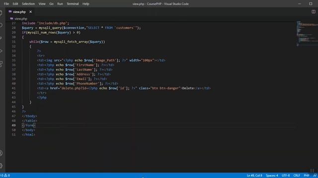 Lesson 006 - Delete Query in PHP from Database смотреть онлайн