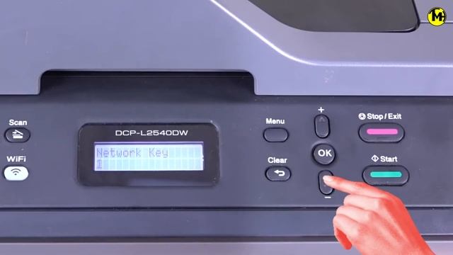 How to connect Wi Fi in Brother Printer. смотреть онлайн