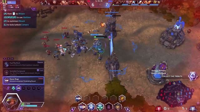 Heroes Of The Storm Gameplay | On A Ryzen 5 3500U Vega 8 8GB RAM смотреть онлайн
