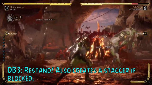Kabal Combo + Mixups GUIDE MK11!! (Low Hook Grab, Extended Hook) Mortal Kombat 11 Combos/Restands! смотреть онлайн