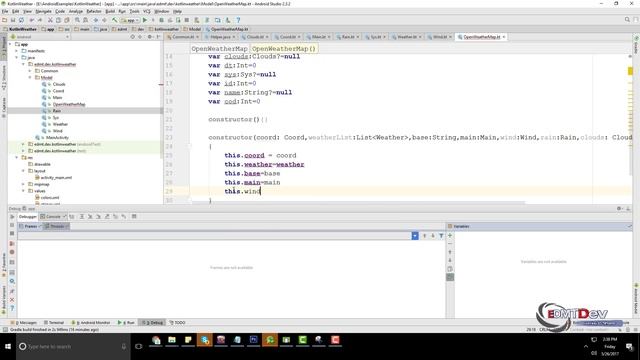 Android Kotlin Tutorial - Weather map part 2 full смотреть онлайн