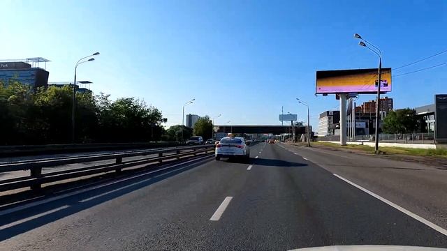 Из посёлка аэропорта Шереметьево до района Сокол. На машине по Москве и Подмосковью. Июнь 2023 смотреть онлайн