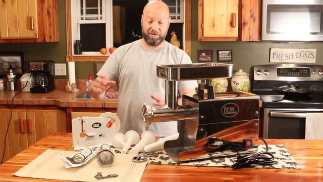LEM Big Bite 3/4 HP Meat Grinder Review смотреть онлайн