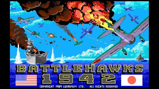 Battlehawks 1942 (Amiga 50Hz) - Intro смотреть онлайн