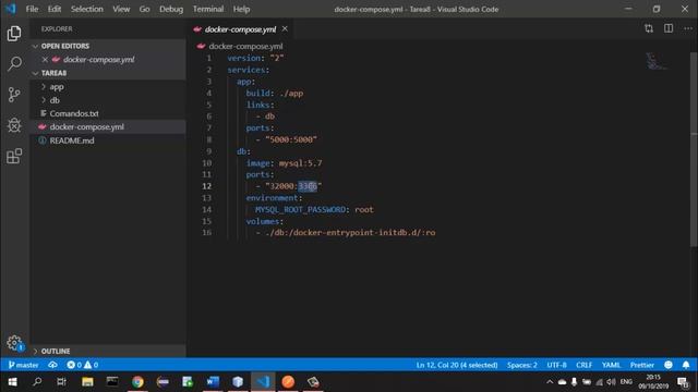 SA Tarea7 - Docker Compose смотреть онлайн