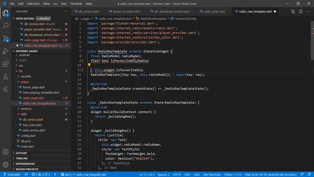 [Flutter][Ep05 - Favourite Screen UI] Internet Radio using Provider | Streaming App | SnippetCoder смотреть онлайн