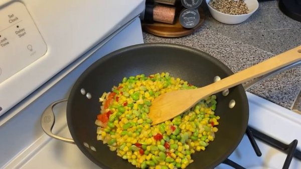 Киноа с овощами! Quinoa with Vegetables!
