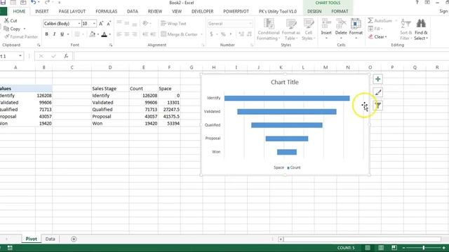 Dynamic Sales Funnel Chart with Slicers смотреть онлайн