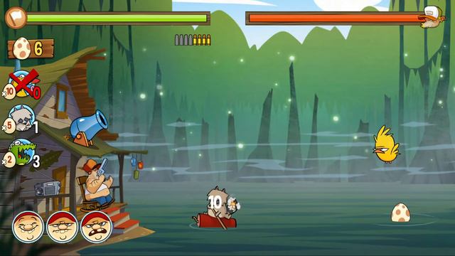 Swamp Attack мультиплеер смотреть онлайн