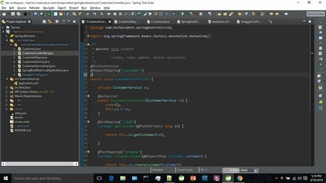 spring boot swagger documentation смотреть онлайн