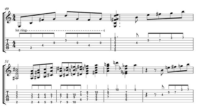 Barney Kessel Solo Transcription - The Shadow Of Your Smile смотреть онлайн