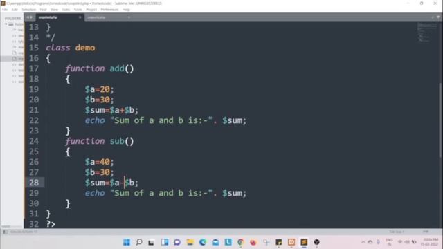 Classes and Objects in PHP Detailed Explanation with Example in Hindi | PHP & WP Interview Question смотреть онлайн