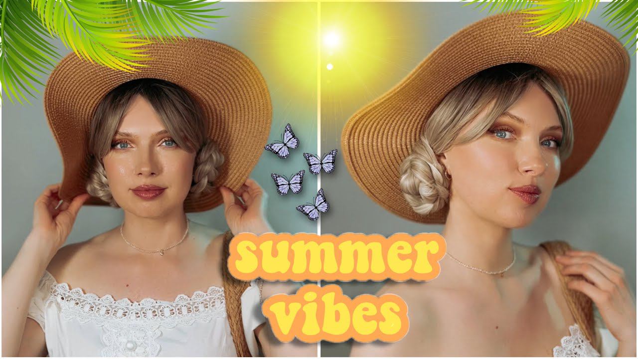 Летние прически с головным убором смотреть онлайн