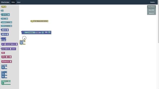 EtherScripter - Coin Flip Demo смотреть онлайн