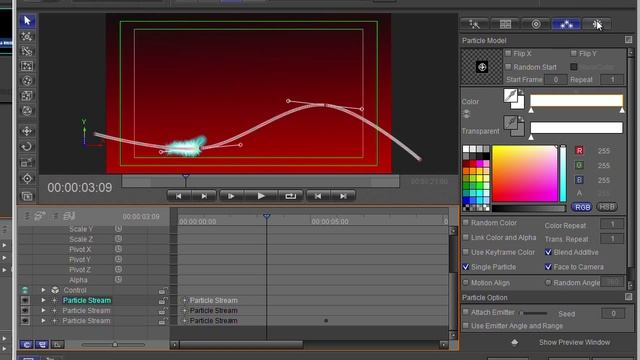 9. Customising the particles. смотреть онлайн