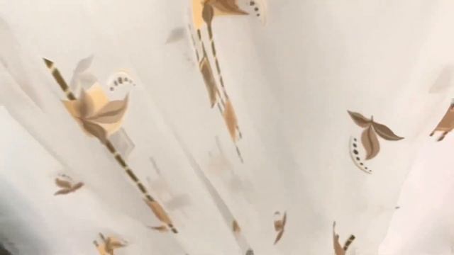 Матовая белая органза для спальни и зала с абстрактным рисунком. Ткань тюлевая арт. Ipek 5 смотреть онлайн