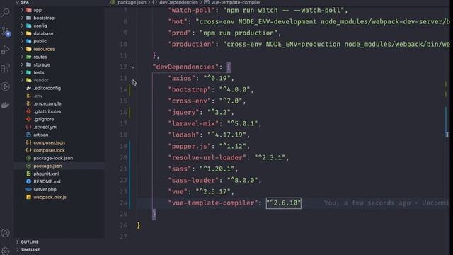 Part (7) Laravel 8 + Vue (SPA) Install Vue.js in Laravel in Myanmar смотреть онлайн