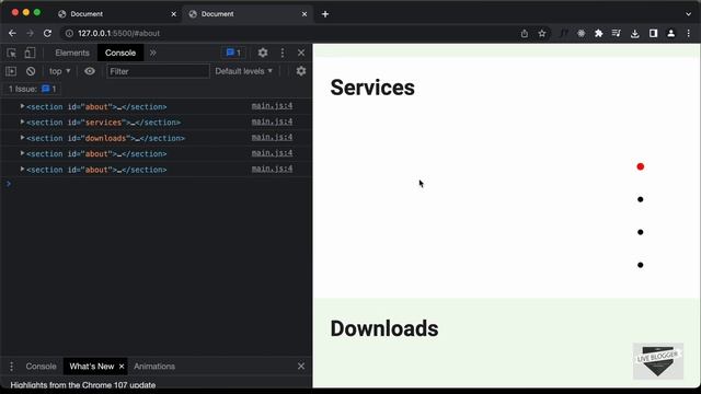 How To Create A Scroll Spy Indicator Using HTML, CSS & JavaScript - Part 2 смотреть онлайн
